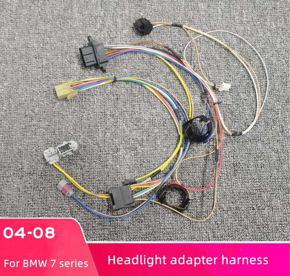 

Suitable for BMW 7 series 730 740 750 760 745 E66 headlight harness plug circuit group modification