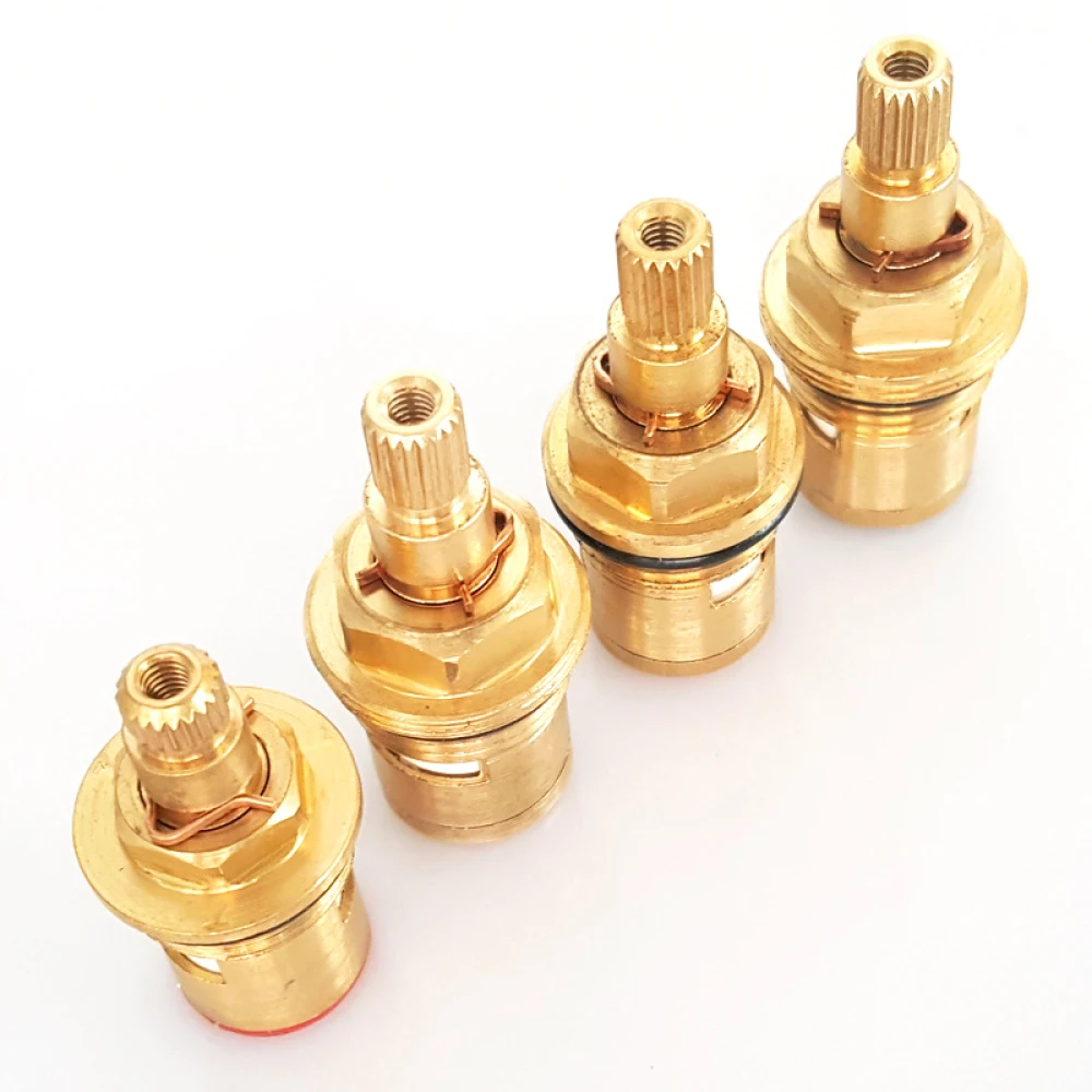 ​Copper Ceramic Disc Valve Counter/Clockwise Single/ Double Thread For Most Double Handles Kitchen Bathroom Basin Taps 10 Models
