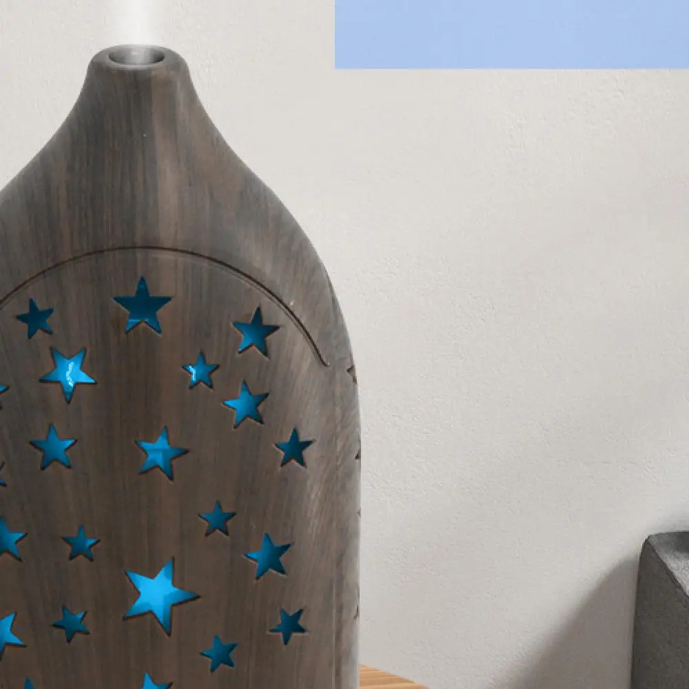 

Star Hollow Essential Oil Diffuser: 7 Colors, Quiet Ultrasonic, Safe, Stylish Aromatherapy