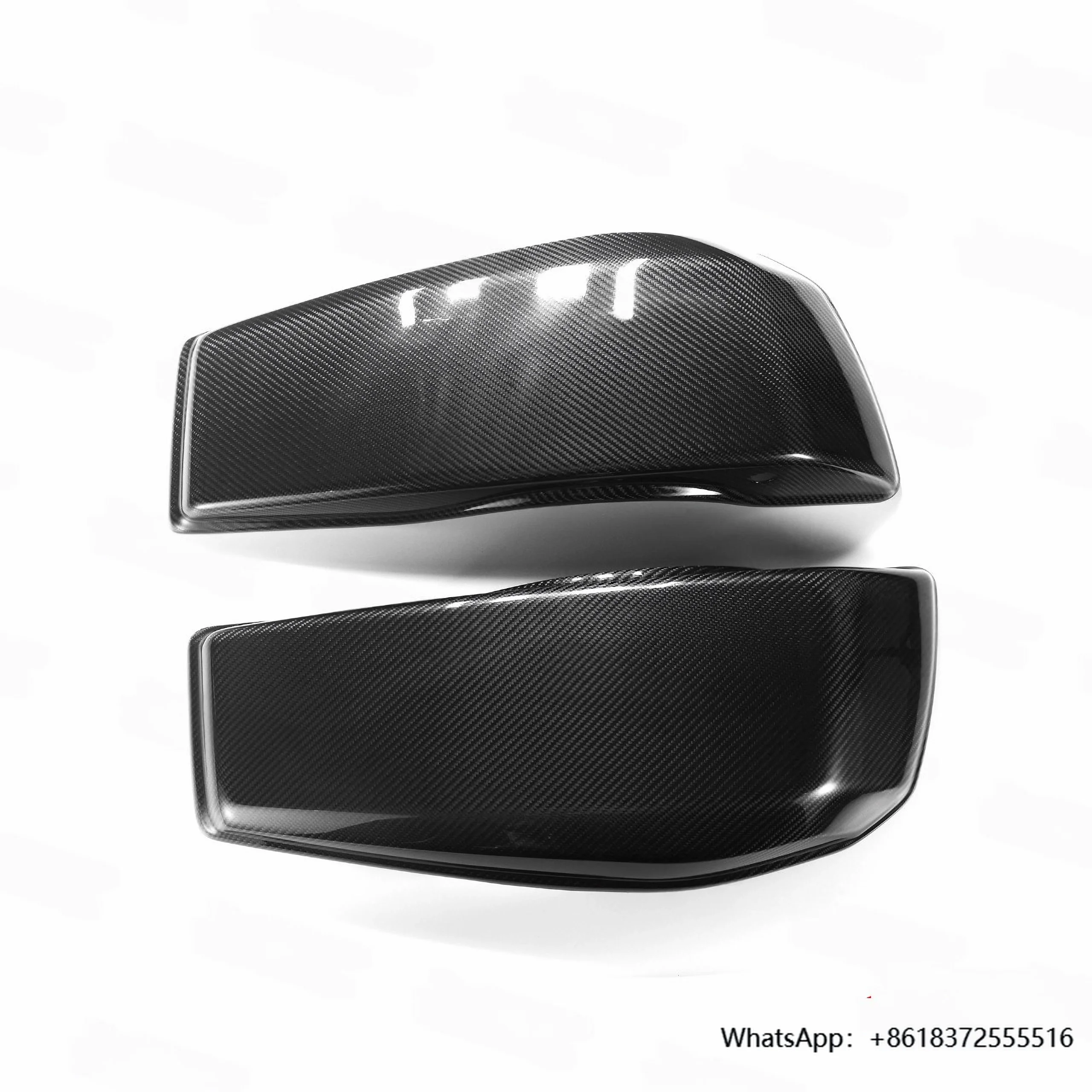 

Motorcycle Forged Carbon Fibre Glossy Saddlebag Side Box Top Cover for Road Glide Street Glide 2023-2025