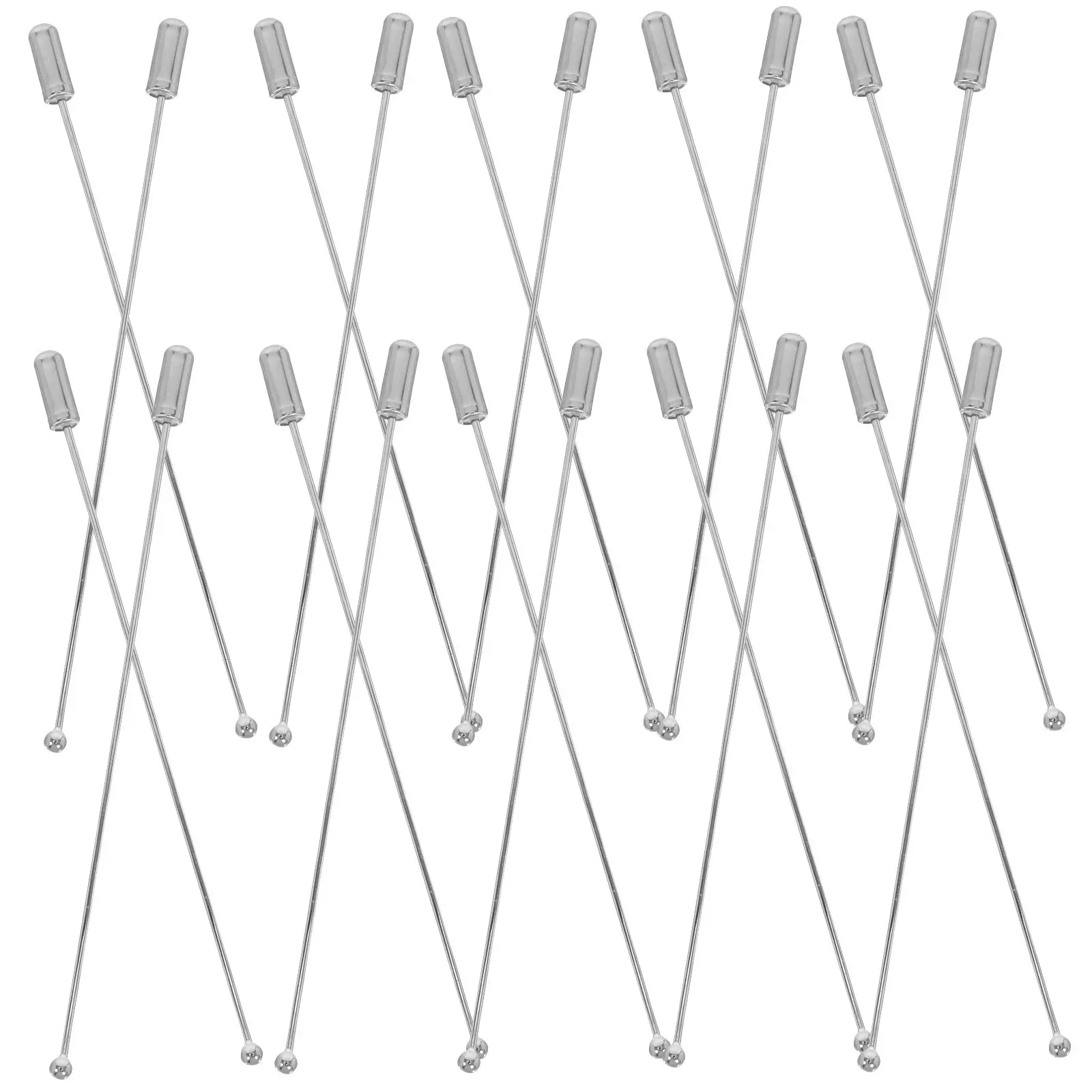 

40pcs Brooch Pins 90Mm Metal Stick Pin For Corsage Wedding Boutonniere Scarf Suit Lapel Diy Craft Copper Alloy Stainless Steel