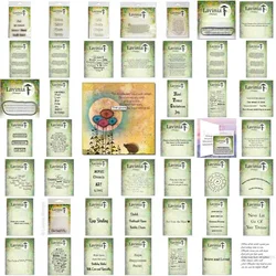 Colección de palabras sellos transparentes para decoración de álbum de recortes, tarjeta de felicitación de papel Diy, álbum de sellos, fabricación de tarjetas de papel en relieve, nuevo