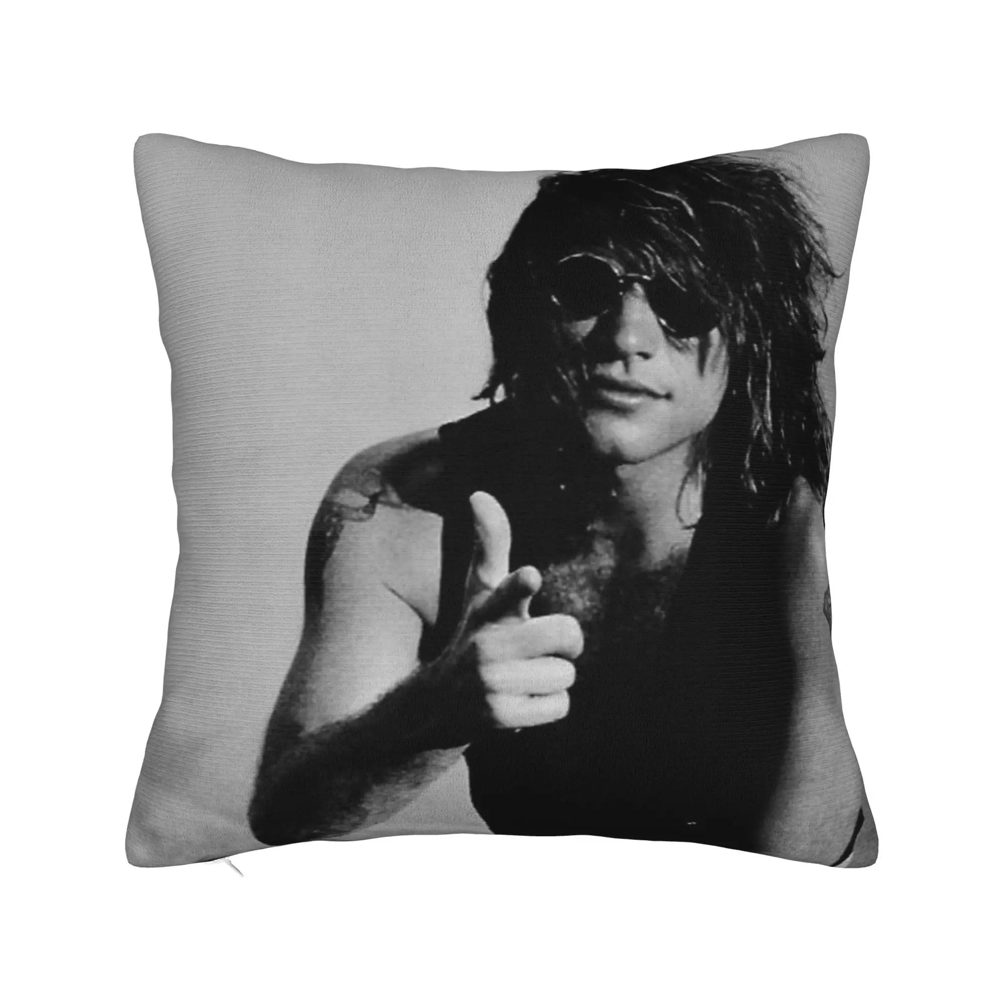 Cool Bons Jovis-funda de almohada de poliéster suave, funda de cojín decorativa, funda de almohada con cremallera para el hogar, 40x40cm