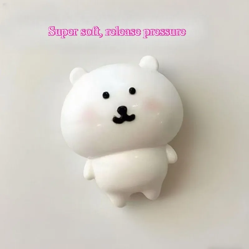 Squishy super doux et super mignon en forme de méduse et d'ours, à remontée lente, anti-stress, décompression sensorielle, cadeau fantaisie pour adultes