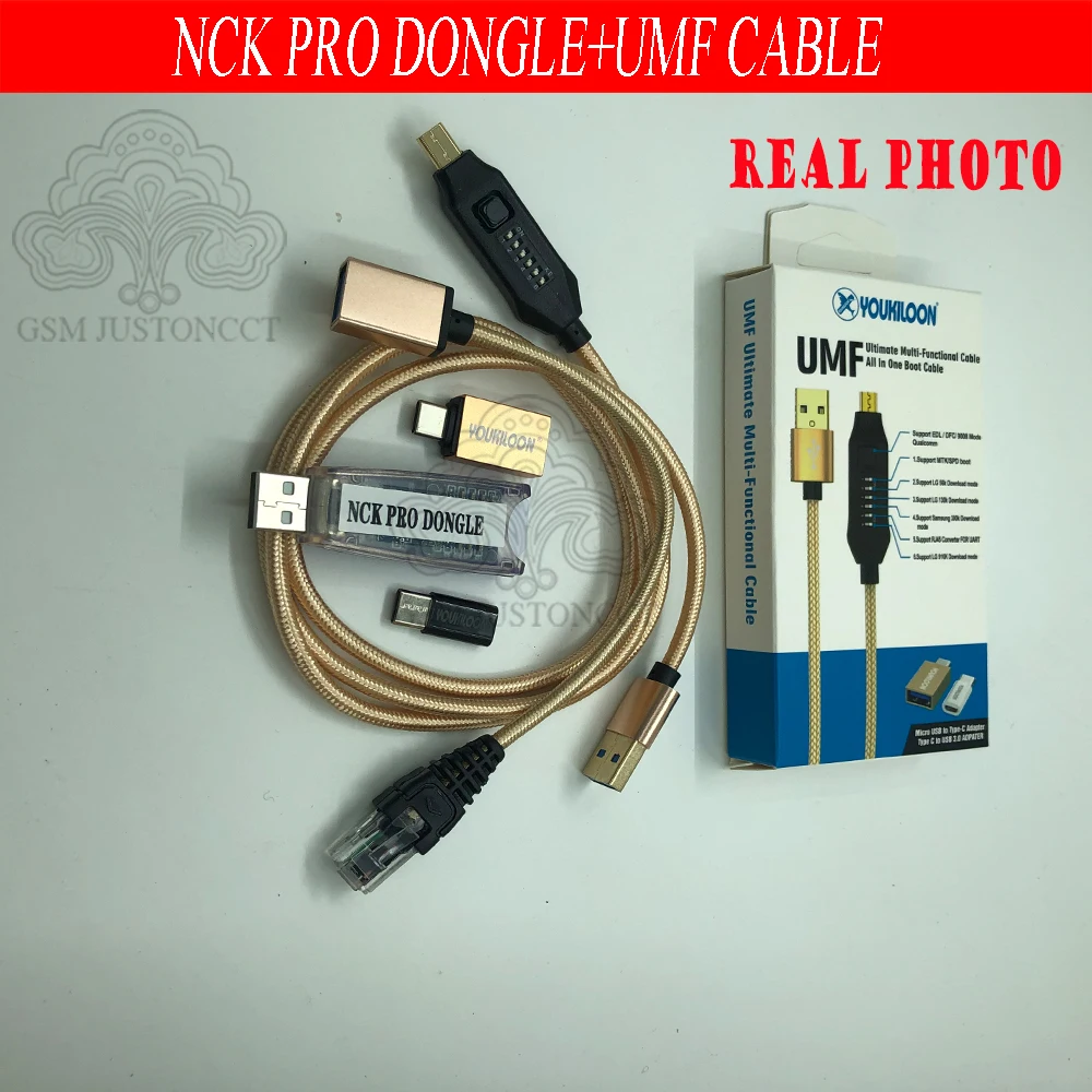 O mais novo NCK Pro Dongle NCK Pro2 Dongl + CABO DE ALTO BOOT (NCK DONGLE + UMT DONGLE 2 em 1) Frete Grátis