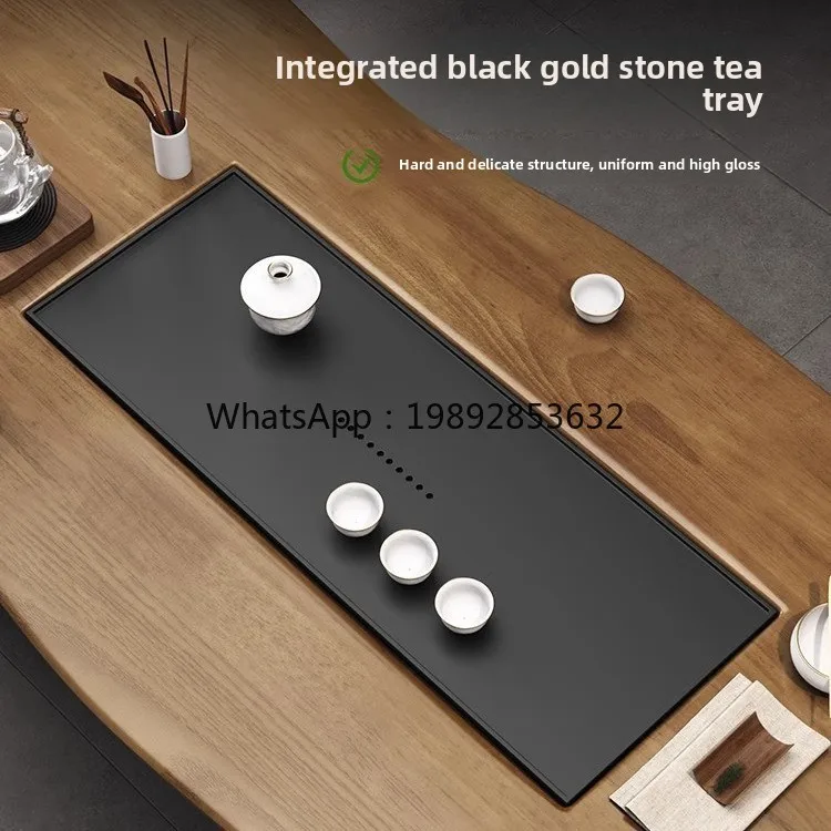 DF Tea Room Solid Wood Office Reception Large Table Brewing Living Room