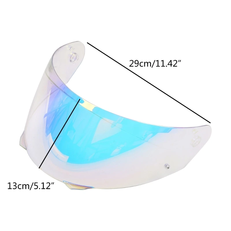 094D Replacement Helmet Visor Motorcycles Helmet Shield Easy Install for HJ-33 i90