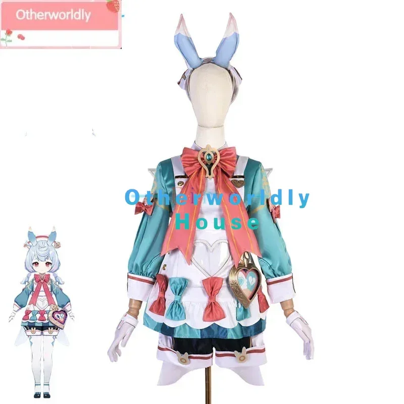 Game Genshin Impact Sigewinne Cosplay Costumes Women Cute Party Dress Bunny Duit Halloween Uniforms Anime Clothing Custom Made