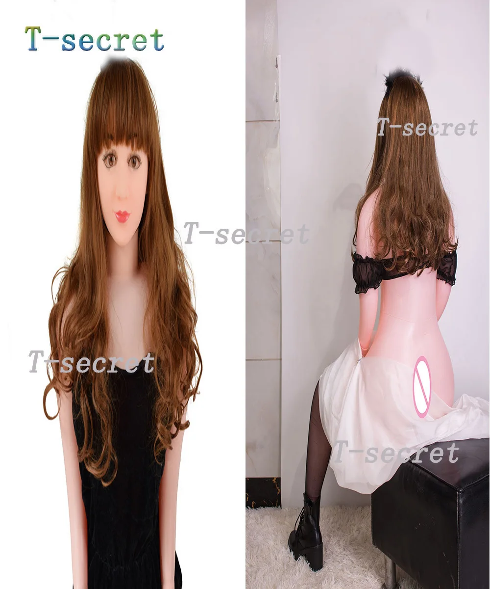 Sexpuppen für Erwachsene, sexy Schönheit, halb aufblasbar und halb Silikon, männliche Masturbation, orale Vagina, großer Arsch, Brust, echter Anus, 157 cm, Tpe