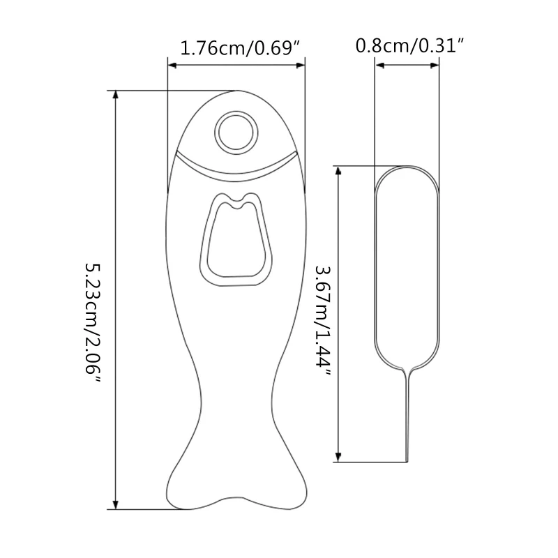 Dropship pin g Remover Pin strumento di rimozione dell'ago con custodia per custodia per Sim Card TF Card Ejector Pin Smartphone Tablet SIM Card P