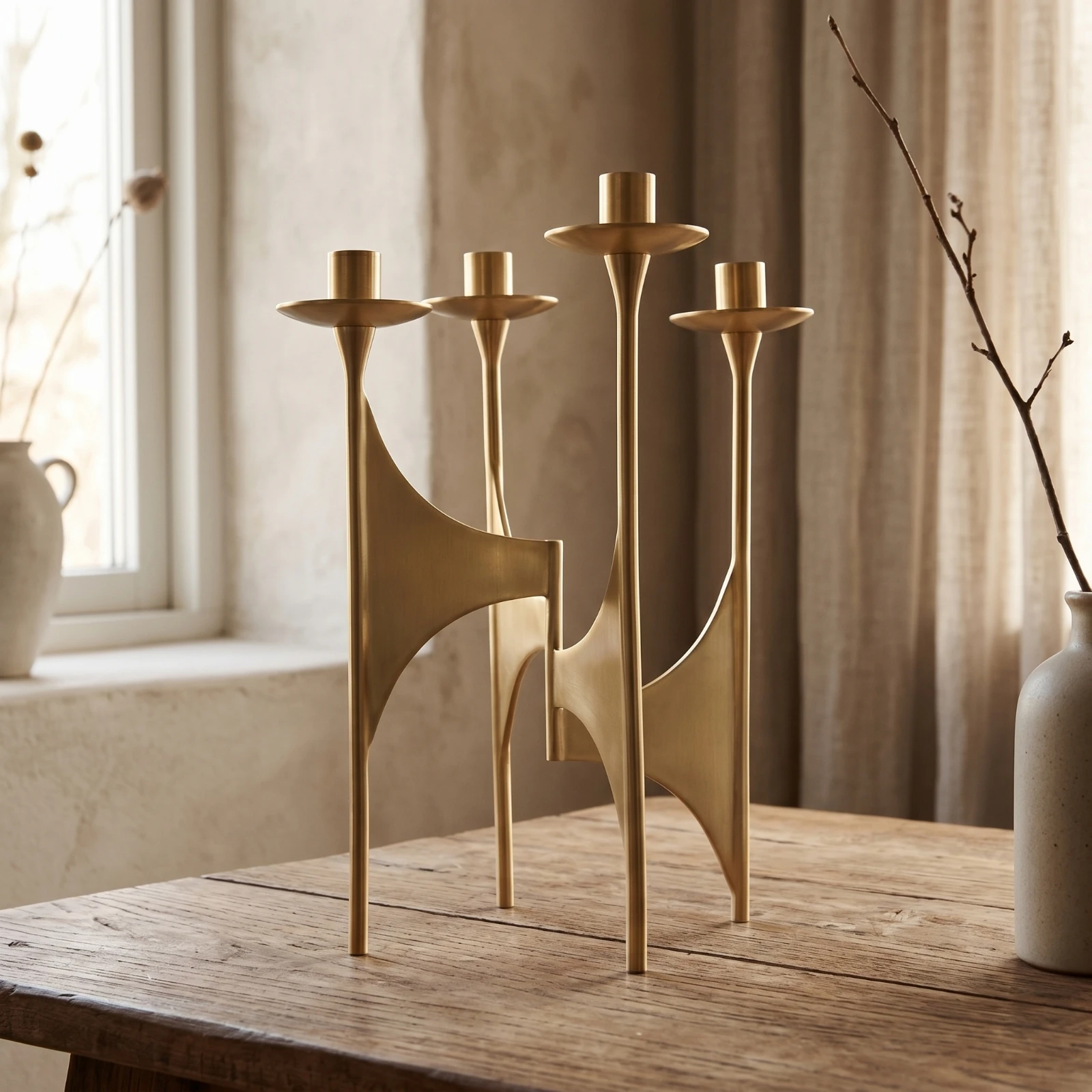 Candle Holder with Four Cups S - Candle Holder Decor ulasan dan harga
