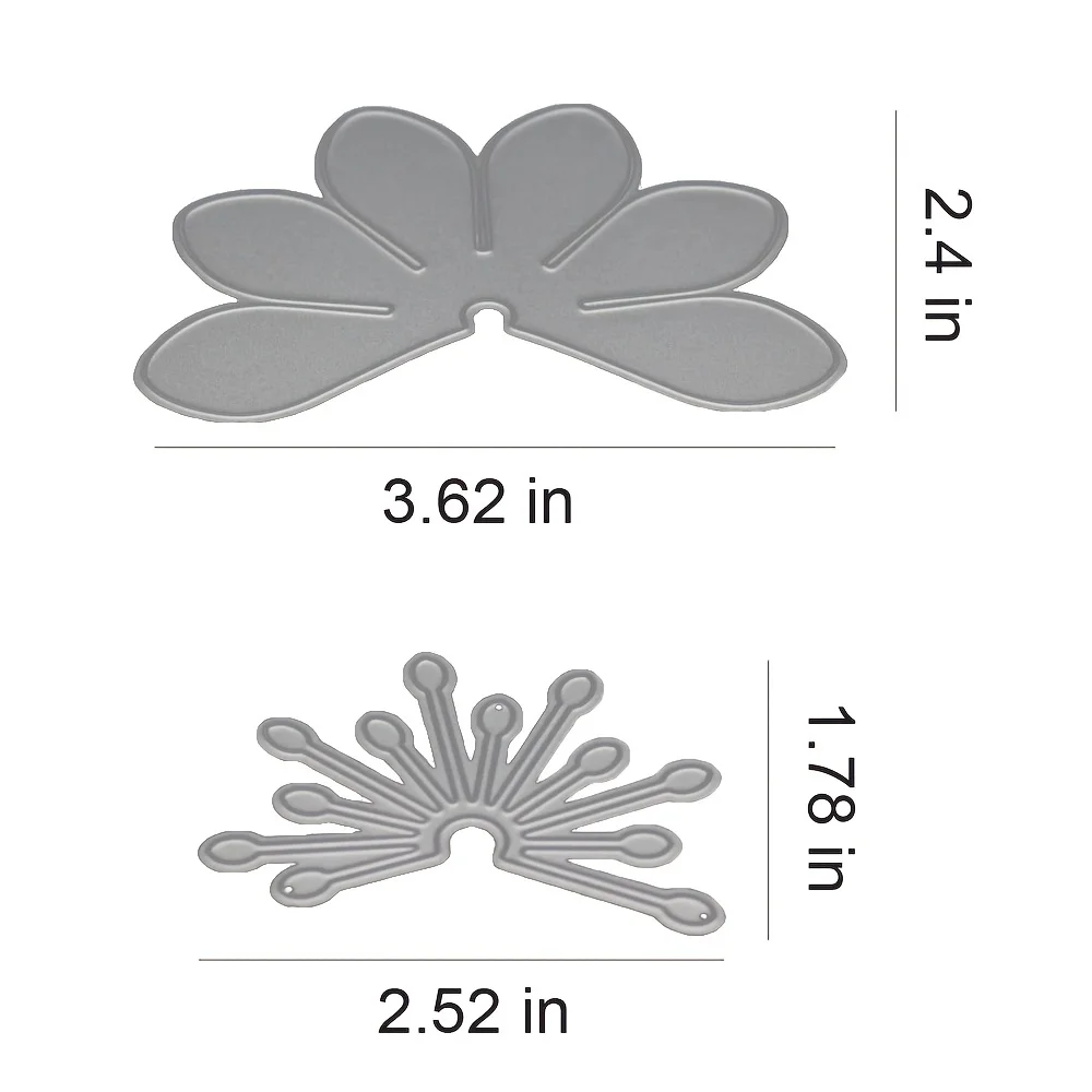 3D Flowers Blossom Metal Cutting Dies Diy Scrapbooking Photo Album Decorative Embossing Stencil Paper Card Crafts