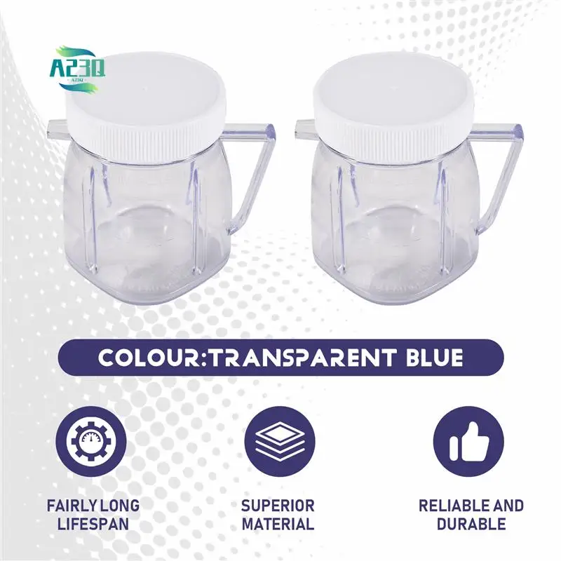 

A23Q-Replacement Parts For Oster Izer Most Blender Accessories Compatible With 1 Cup Of Mini Plastic Jar