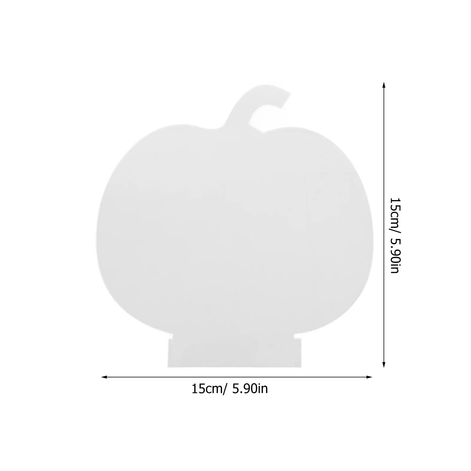 4 قطع من لوحة إضاءة اليقطين من الأكريليك لتزيين الهالوين وأجواء الحفلات الداخلية غير متضمنة بتصميم واضح #4