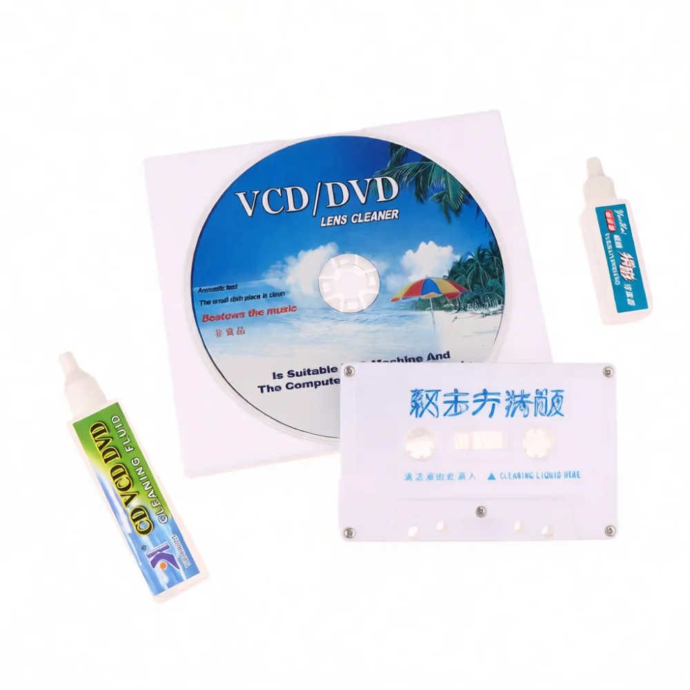 Optical Lens Cleaner Disc For PC Laptop DVD VCD Player Drive Laser Maintenance Repair Tool Head Cleaning Accessory