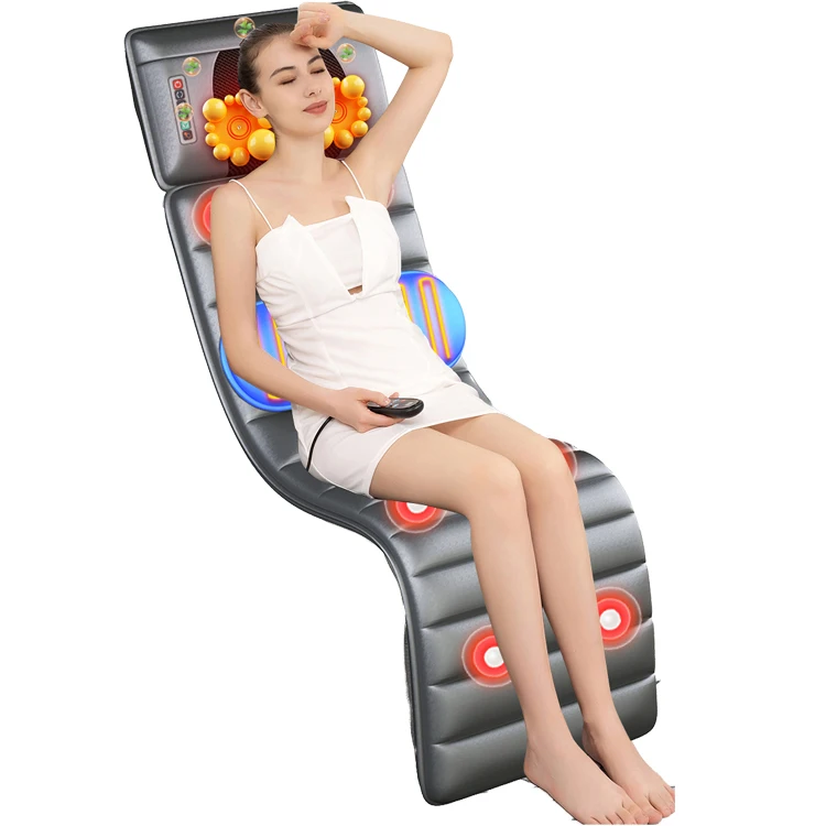 Multifunctional whole body cervical massager electric massage equipment cushion home neck back waist massage mattress