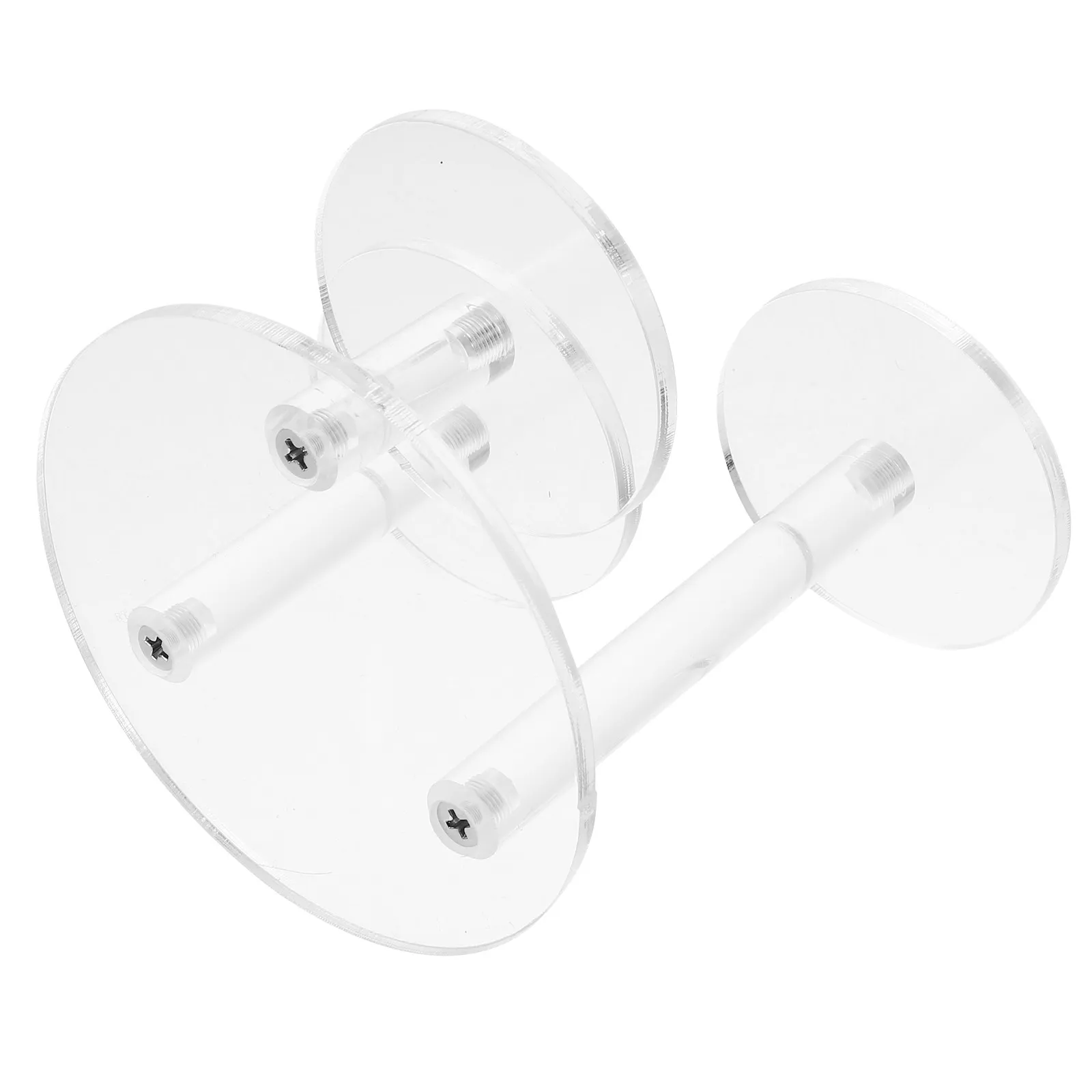 

Premium Transparent Acrylic Display Rack Stand for Jewelry Necklaces Bracelets Perfume Bottles Makeup Accessories Desktop Home