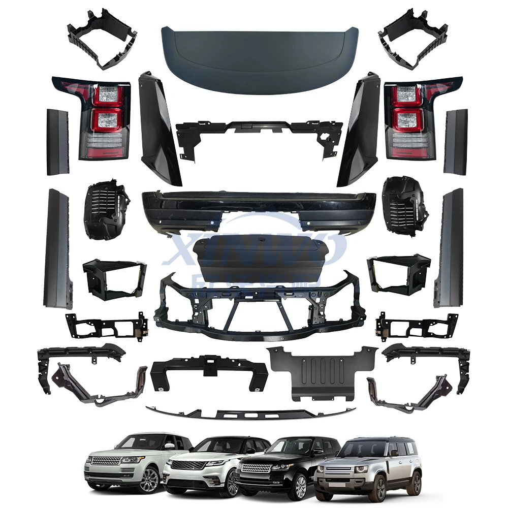 Auto Body Kits for Full Series of Body Parts Front Rear Bumper Gill Hood Door Headlamp Accessories 4