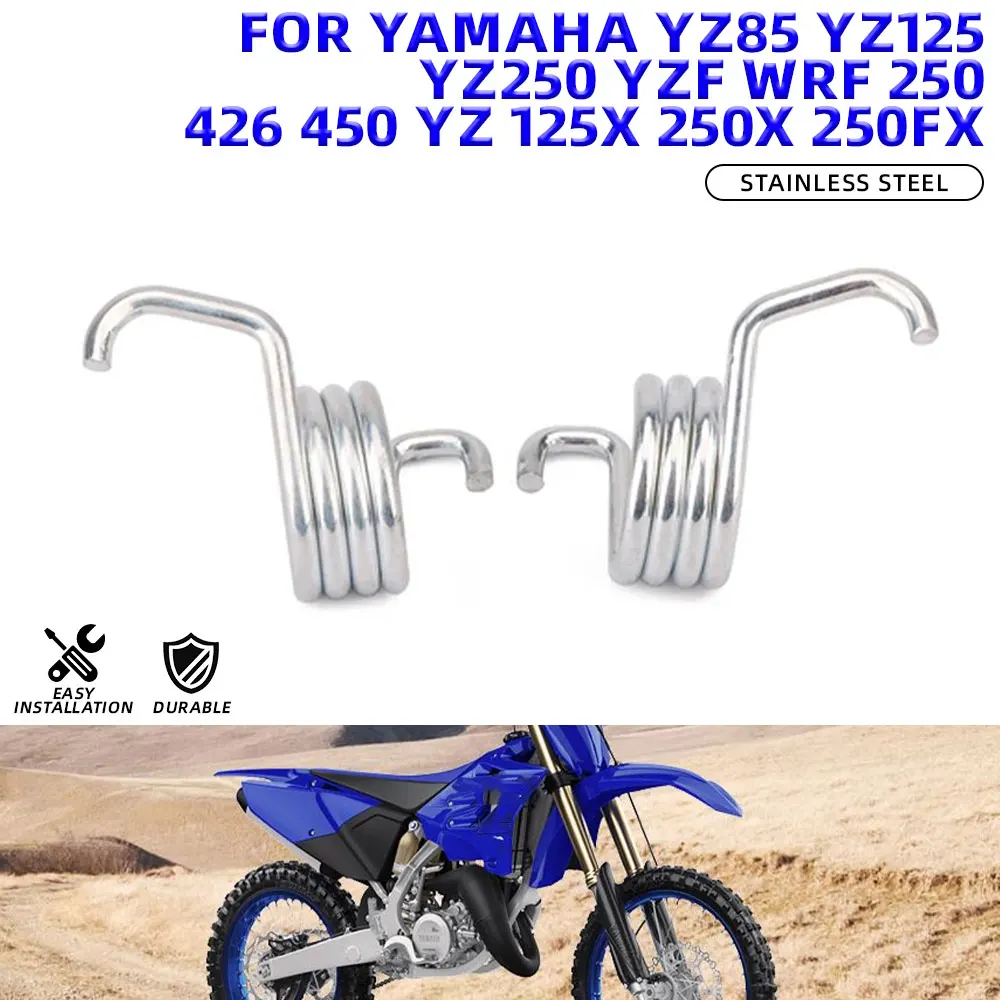 Motorcycle Dirt Bike Foot Peg Spring Footpeg Foot Spring For YAMAHA YZ85 YZ125 YZ250 YZF WRF 250 426 450 YZ 125X 250X 250FX JFG