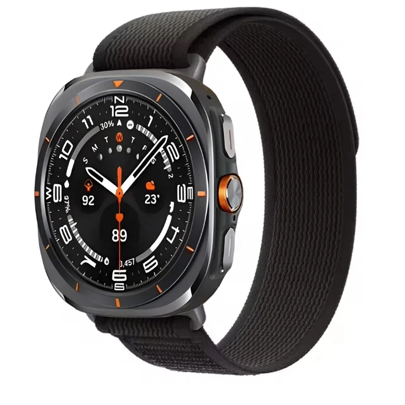 Cinturino ufficiale Trail Loop per Samsung Galaxy Watch Ultra 47mm cinturino sportivo in nylon per accessori Samsung Watch Ultra