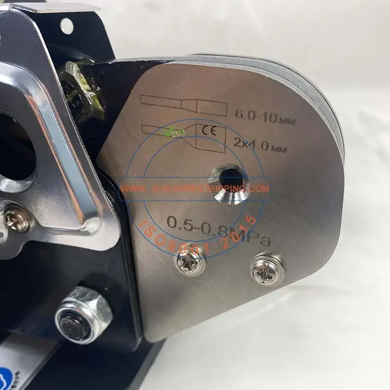 JCW-320S Hand air terminal crimping machine pneumatic pressing machine square profile terminal crimp tool