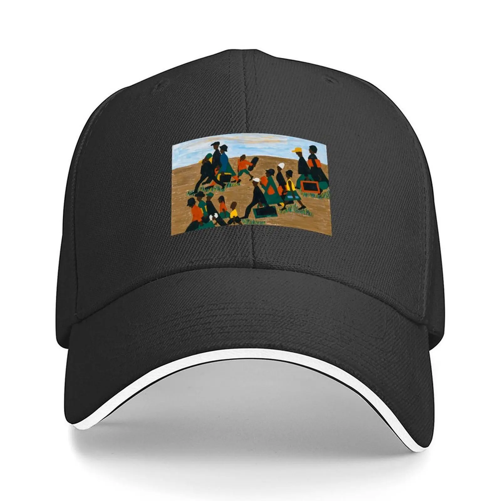 

jacob lawrence art Baseball Cap Luxury Brand Thermal Visor Sunhat Winter hat Designer Man Women's