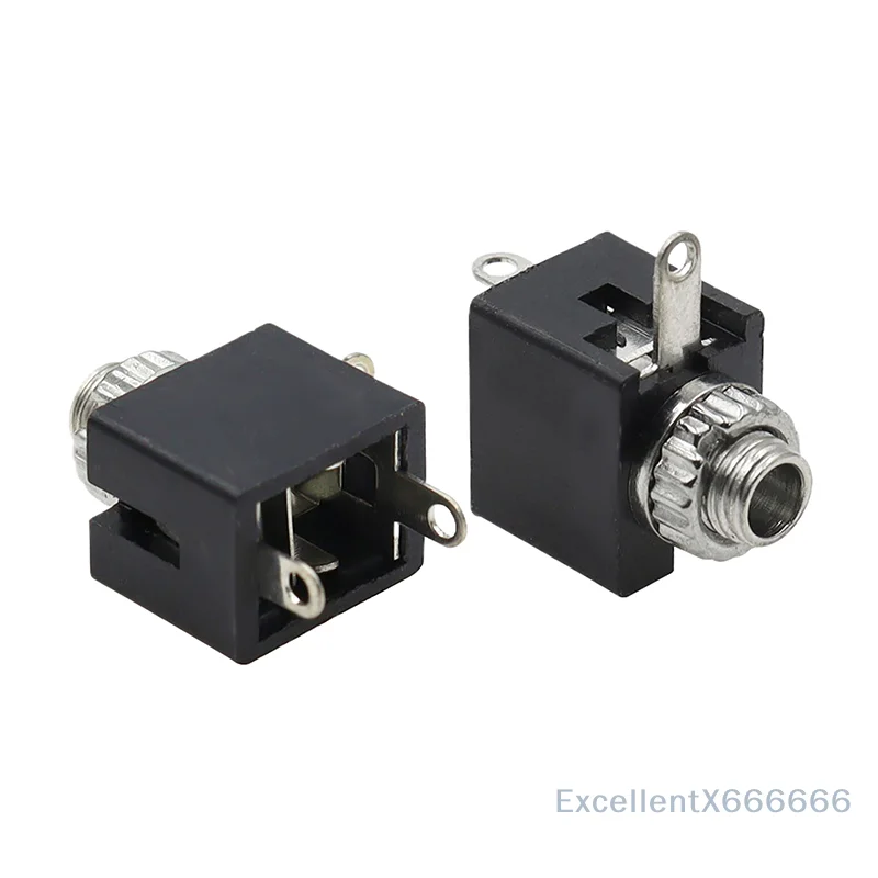

Bulk Pack of 10, 2.5/3.5mm 3-Pin PJ301 Female Mono Audio Connector Jack Socket PJ-301M PJ-301 PJ201
