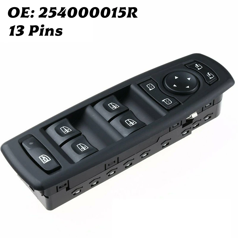 

OE: 254000015R 25400-0015R автомобильный электрический главный переключатель управления стеклоподъемником с левым рулем для Renault Fluence Megane 3 Laguna 3 2008-2016