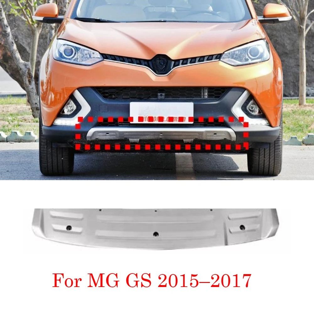 1 Piece Plastic Front Bumper Lower Plate Cover for MG GS 2015–2017 Front Bumper Lower Decorative Guard