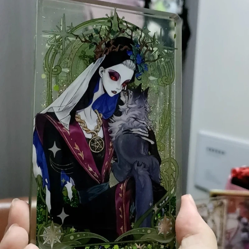 Originele Anime Identiteit V Cosplay Tuinman Cheerleader Embalmer Fools Gold Ithaqua Naiad Kluizenaar Vloeiend Zand Acryl Ornament