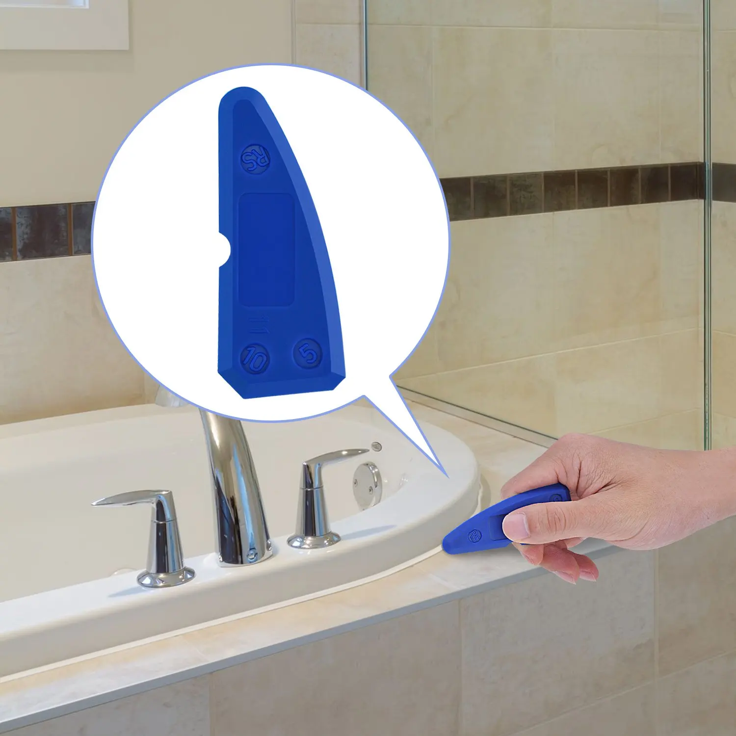 4Pcs Silicone Caulking Tool Set Silicone Sealant Grout Finishing Tool for Kitchen Bathroom Floor Sealant Sealing Caulk Tools Kit