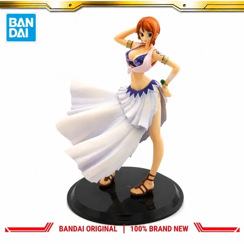 In Stock Bandai Original Banpresto One Piece Nami Action Figure Model Doll Brand New Boxed Anime Characters Toys Model Garage