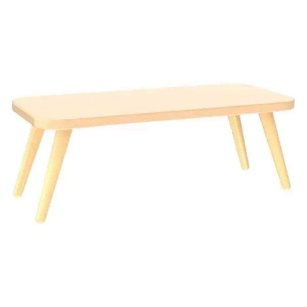 1 12 Scale Dollhouse Miniatures Table Painted Style Coffee Table for Children’s Pretend Play Toys