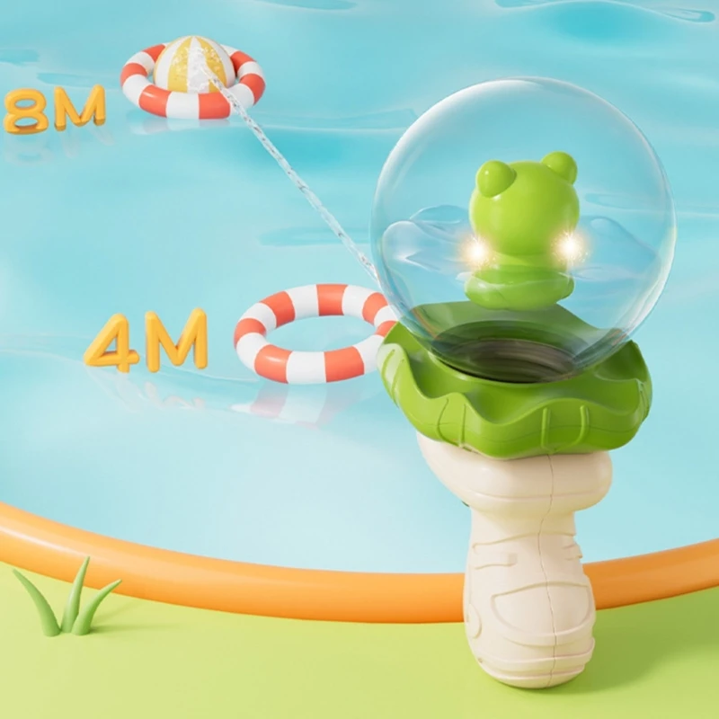 

Cartoon Transparent Water Guns Kids Swimming Pool Water Fighting Game Toy with Ergonomic Grip Design Outdoor Water Play