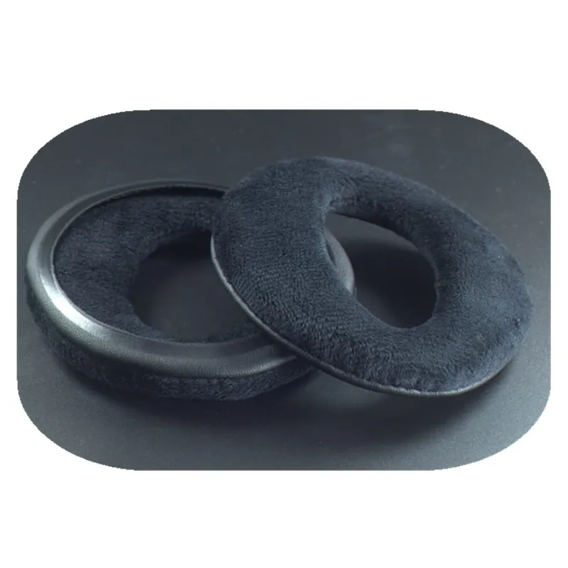 VELVET Earpads Replacement  For SONY MDR-CD370 Headphones Ear Cushion Ear Cups Ear Cover Earpads Ear Pads Black Protein Leather