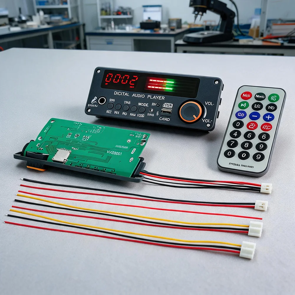 D189BT Audio Decoder Board USB TF Card FM Radio For TWS Pairing Module With Remote Control For Car Home Speaker For Amplifier