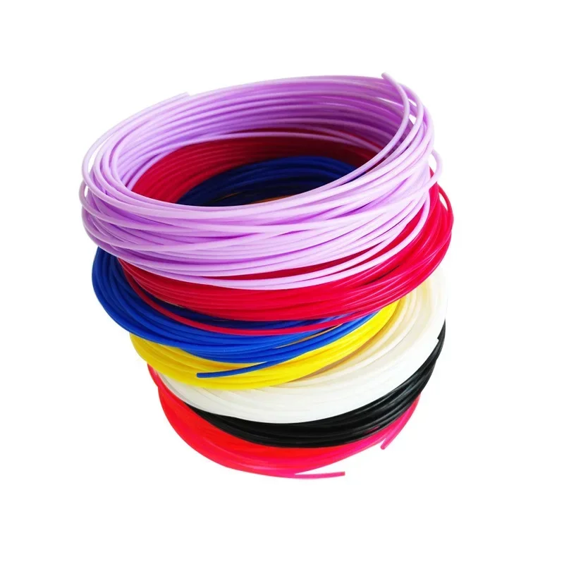 3D-Stiftfilament, 1,75mm Drucks tift nachfüllungen, 10/Farben Filament nachfüllungen, pcl Niedertemperatur-Pla-Filament-Nachfüllungen, 5m Draht