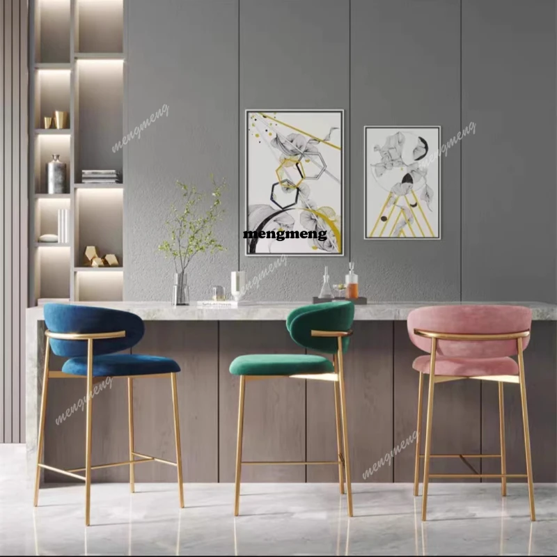 

Барные стулья промышленного дизайна, табурет, минималистичный скандинавский салон, барные стулья, акцентная стойка, bancocs para barra, роскошная мебель