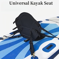 KOETSU Canoe Seat, Portable Kayak Seat, Paddle Board Water Board High Back Seat Accessories, Oxford Sponge Seat Cushion