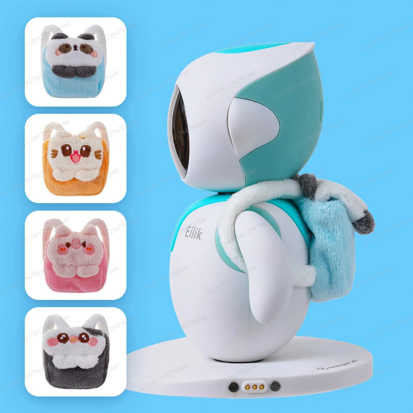 Tech Accessories Backpack - 4pcs Mini Backpacks for Eilik Robot
