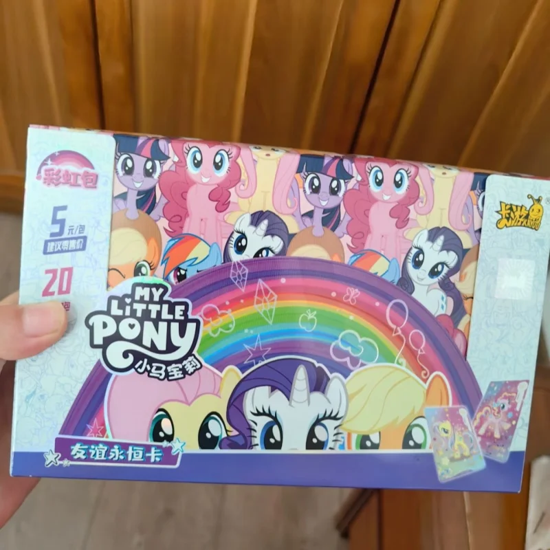 

KAYOU натуральная карта My Little Pony, карты дружбы навсегда, звездный пакет, великолепные позолоченные карты принцессы, коллекционные карты, игрушки, подарки