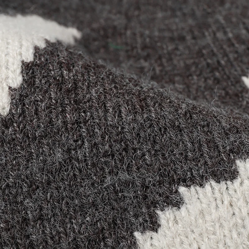 Jacquard Knit Maternity Hat for a Slimming Effect, Autumn and Winter Casual Warm Woolen Hat for Women, Cross-Border Thickened