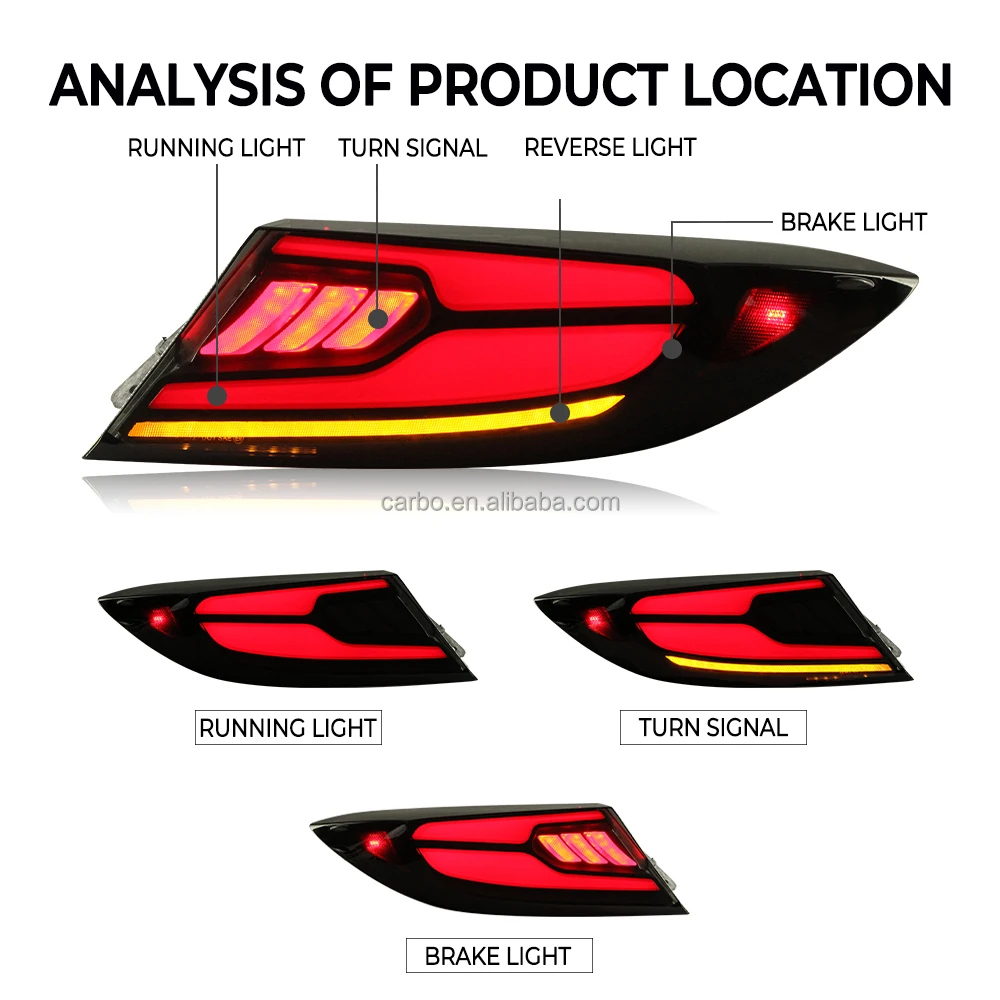 

MOTION TAIL LAMP for Toyota 86 GR86 BRZ 2022-2023 Dynamic Animation LED Taillights Modified 12V Rear Car Tail Lamps Assembly