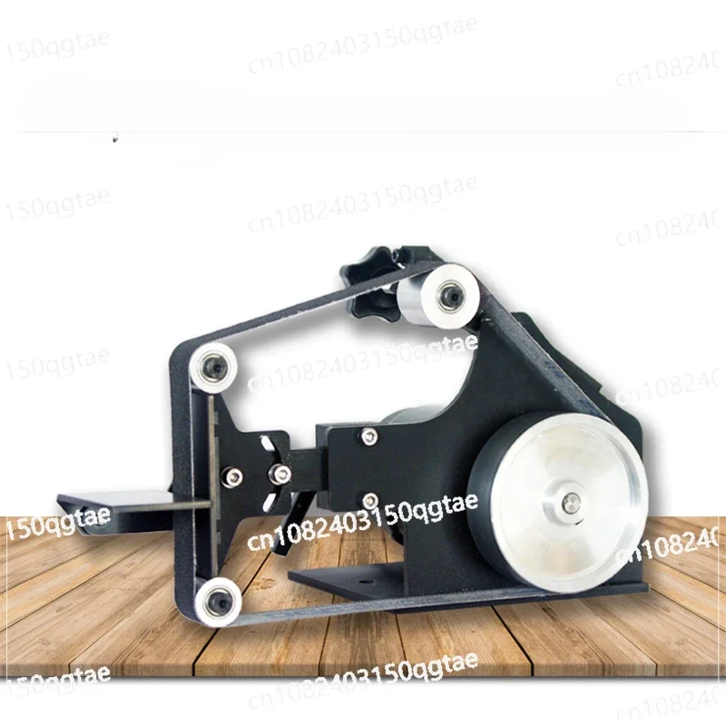 220V Desktop Belt Sander Sharpener Woodworking Polishing Machine 0-7500RPM 762x25MM 762x35MM Brushed Electric Belt Machine