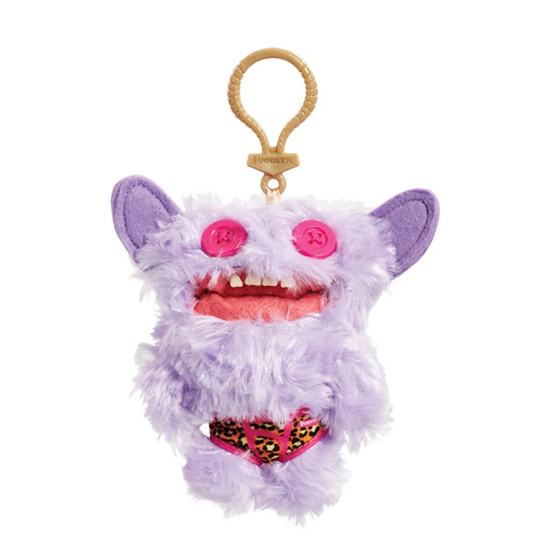 10cm Fuggler Plüsch-Spielzeug Schlüsselanhänger Lustiges Hässliches Zahnmonster Baby Fugg Weit Augenstarrtendes Seltsames Weiches Stofftier Taschenanhänger Schlüsselring Geschenk – Detail 8