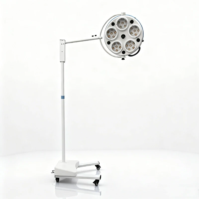 

High Brightness LED Medical Examination Light With Mobile Adjustable Stand For Hospital Clinic Emergency Room Use