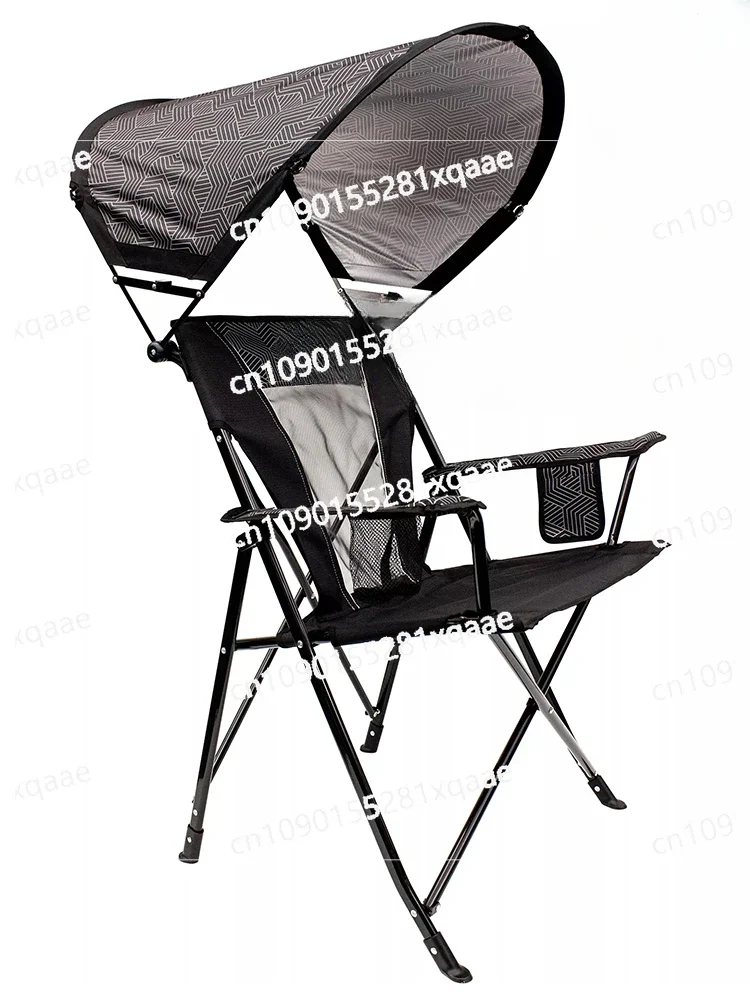 Outdoor Shading Fishing Chair, Camping Folding Portable Chair