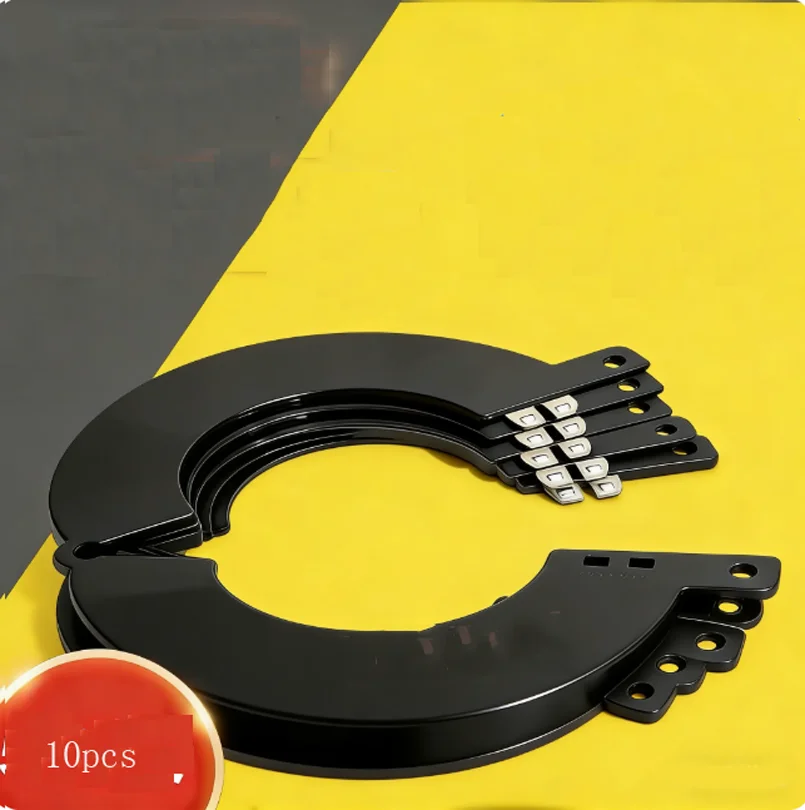 10Pcs Excavator Skid Steer Bucket Pin Shim Kit 3mm Thickness Detachable Spacer Shim Repair Parts