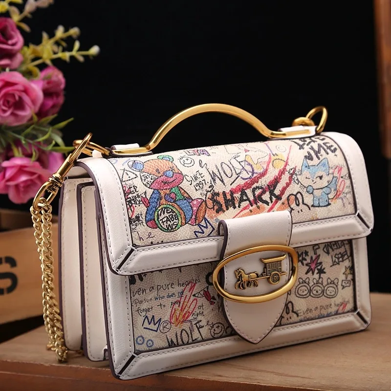 

Уникальная минималистичная сумка для подгузников для женщин, шикарная кожаная сумка через плечо, роскошная дизайнерская сумка в стиле ретро, ​​модная сумка-тоут большой вместимости