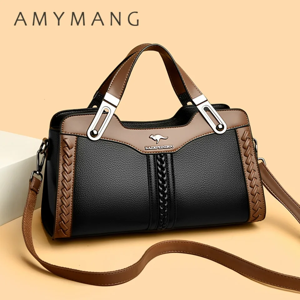 

Сумка-мессенджер из искусственной кожи высшего качества, женская сумка, сумки с верхней ручкой, роскошные дизайнерские женские сумки через плечо, сумка A Main